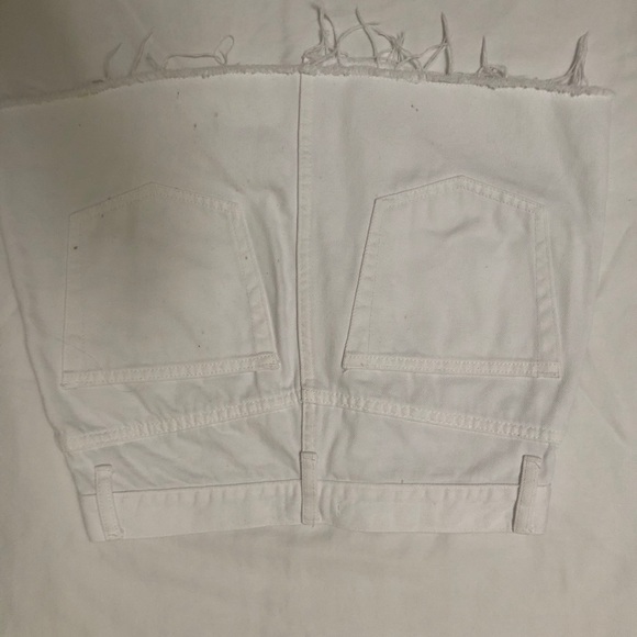 Aritzia -> TNA white denim skirt - Picture 3 of 4